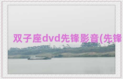 双子座dvd先锋影音(先锋车载DVD)